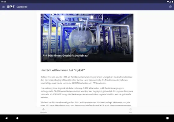 MyR+F android App screenshot 3